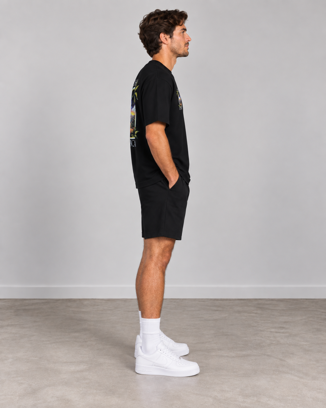 Binna Erkek T-shirt Siyah