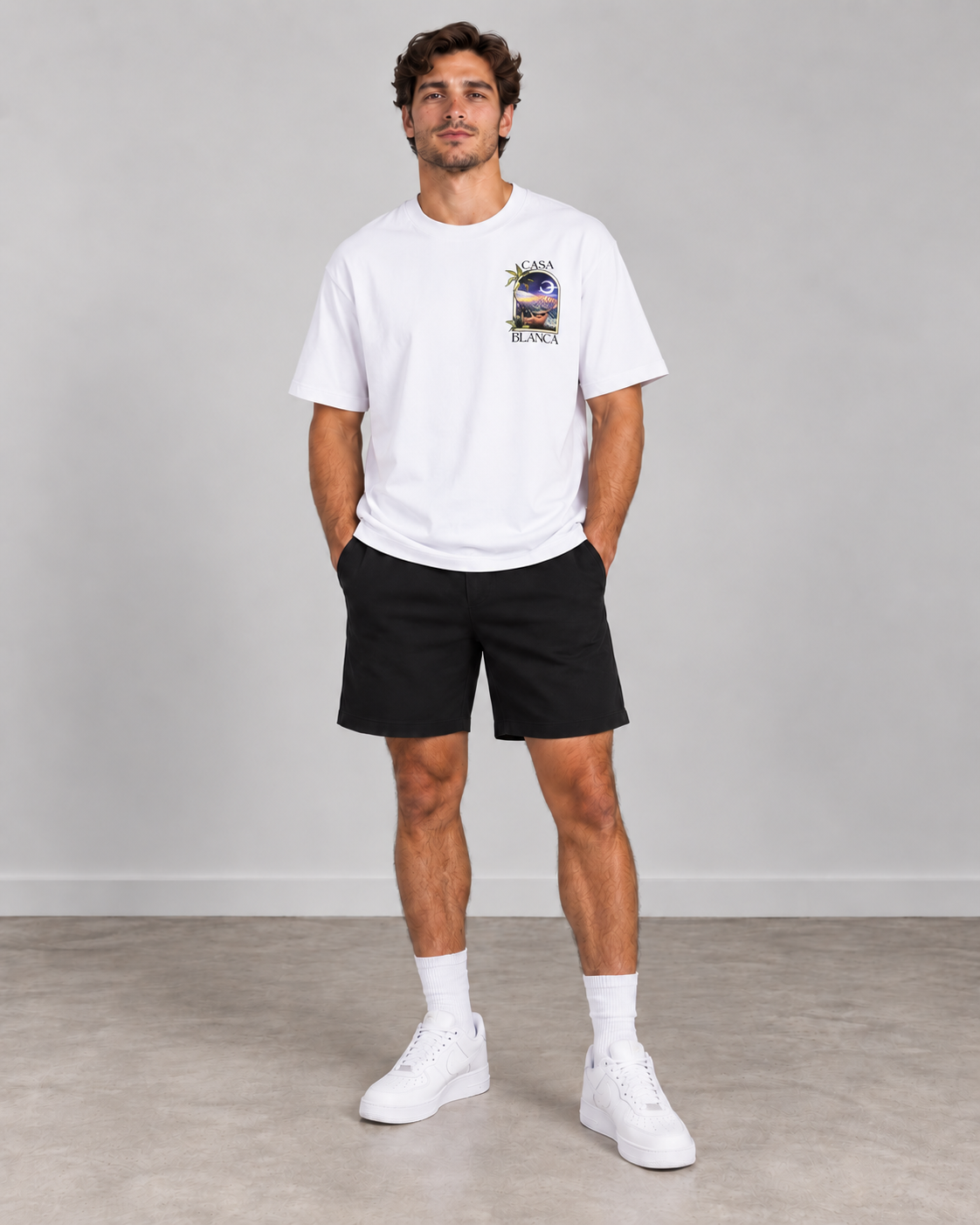 Binna Erkek T-shirt Beyaz