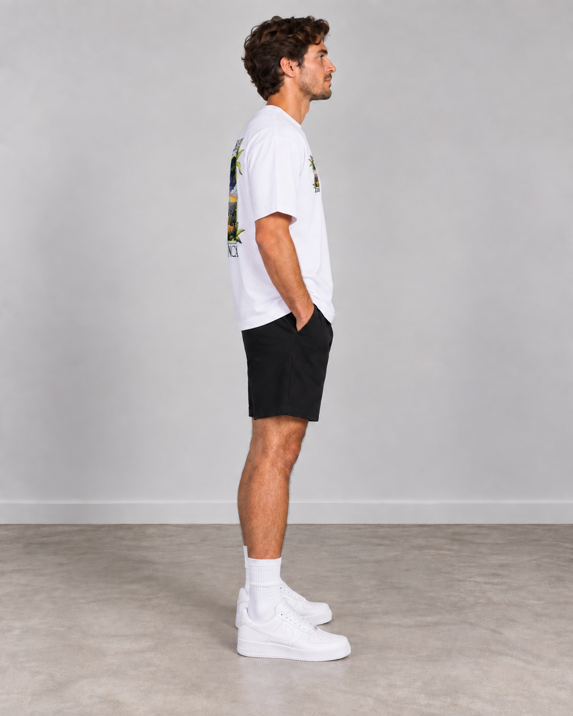 Binna Erkek T-shirt Beyaz