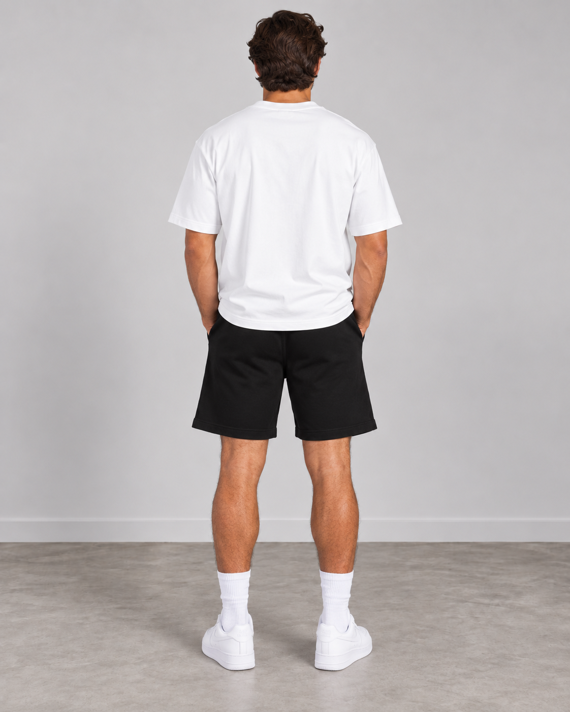 Bear Erkek T-shirt Beyaz