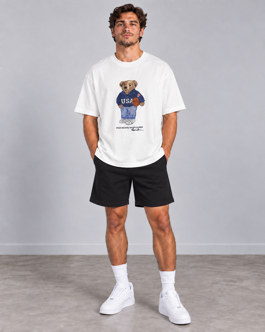 Ted Erkek T-shirt Beyaz