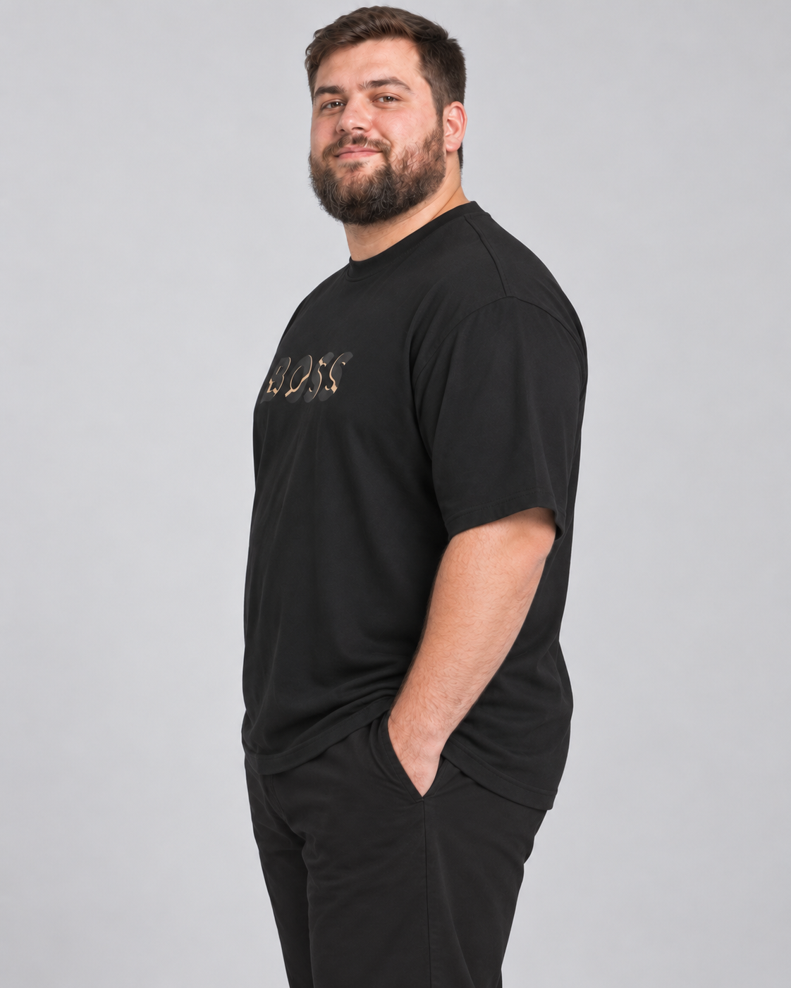 Büyük Beden Erkek Patron T-shirt