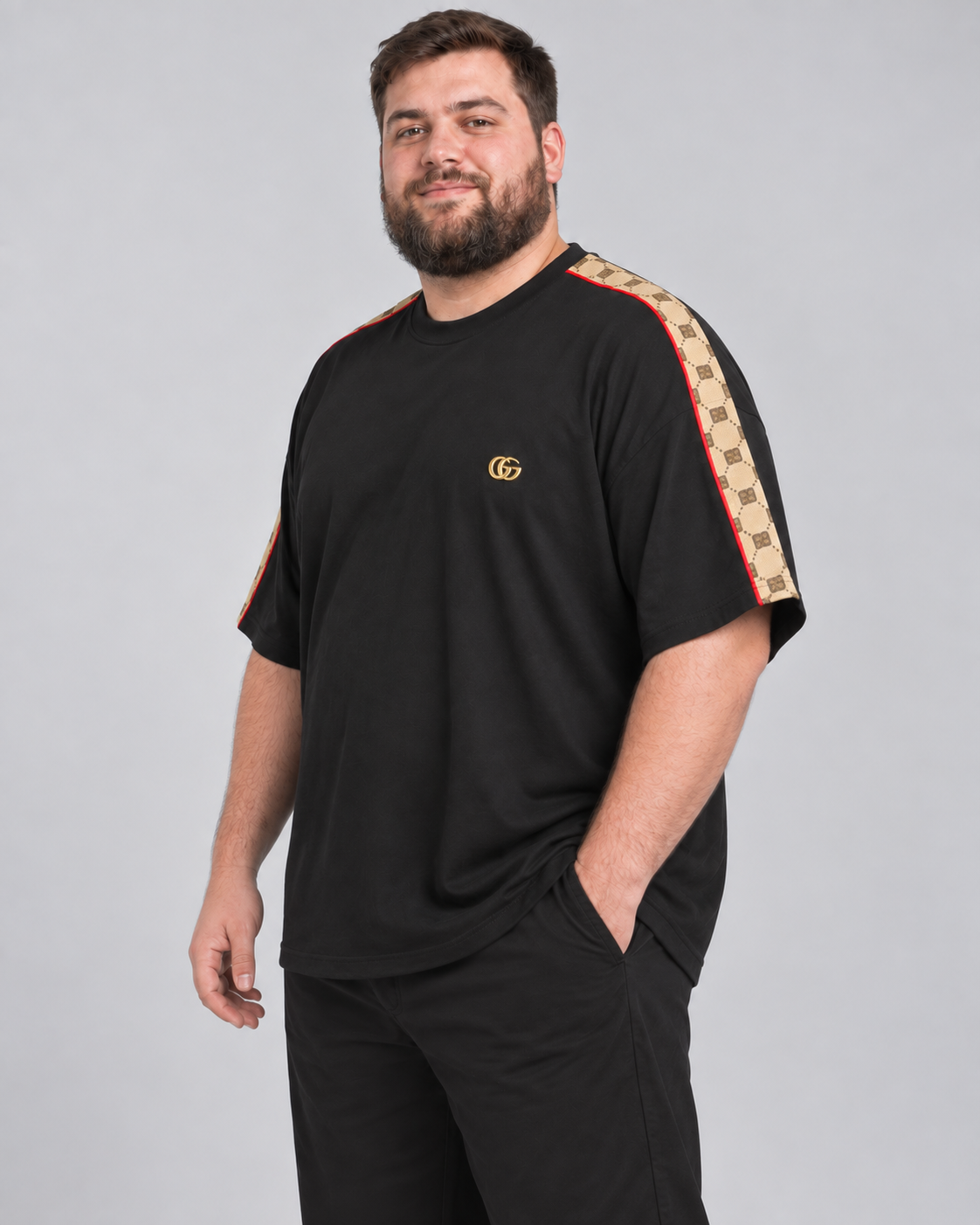 Büyük Beden Erkek Mucci T-shirt