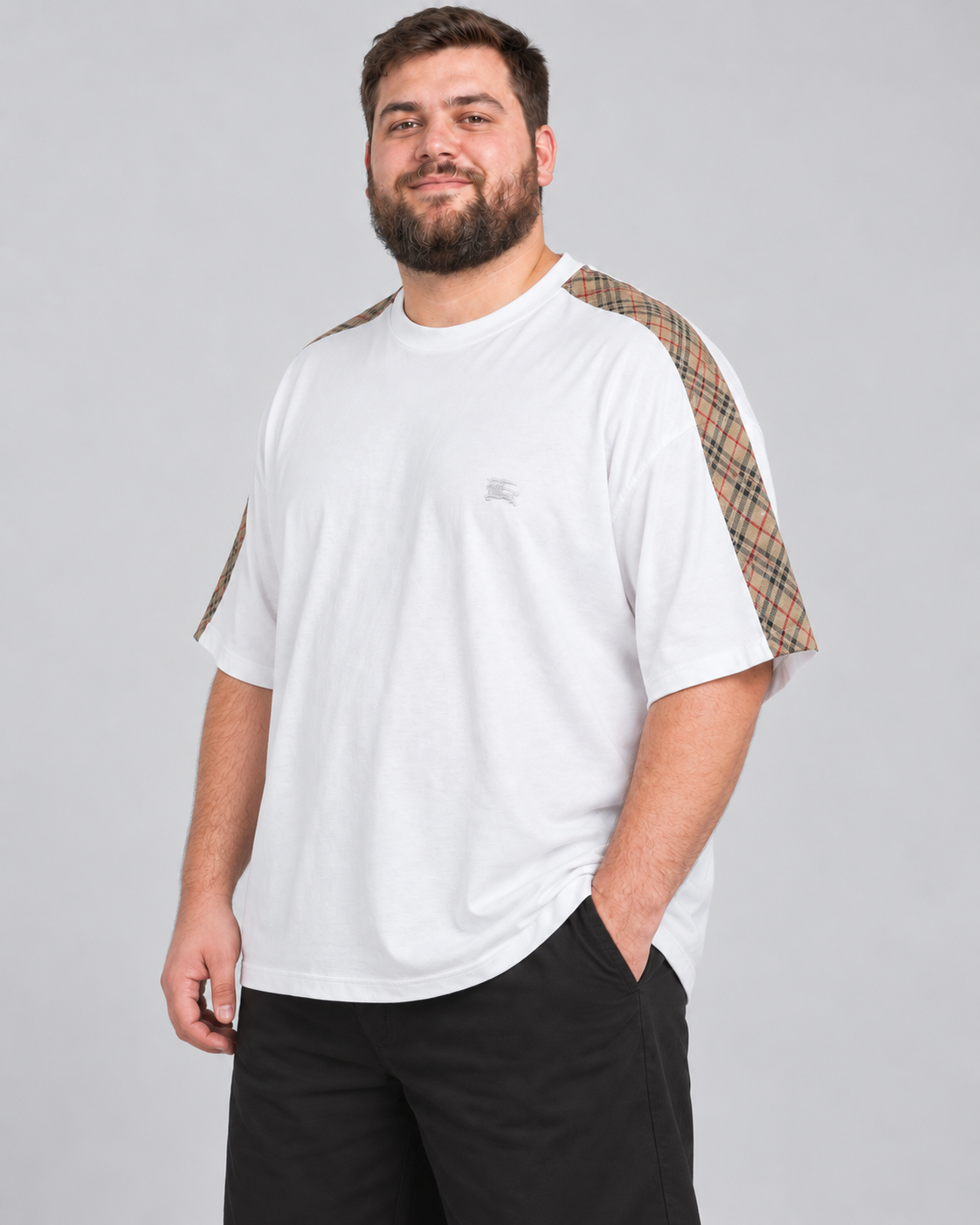 Büyük Beden Berry Erkek T-shirt