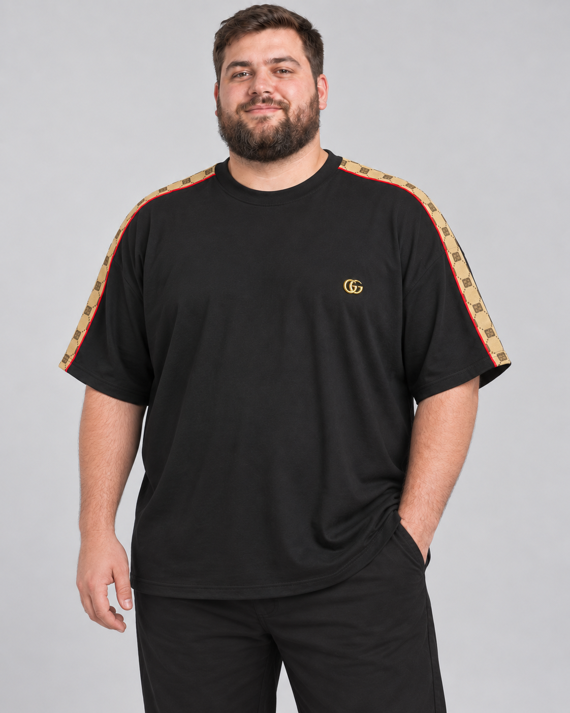 Büyük Beden Erkek Mucci T-shirt