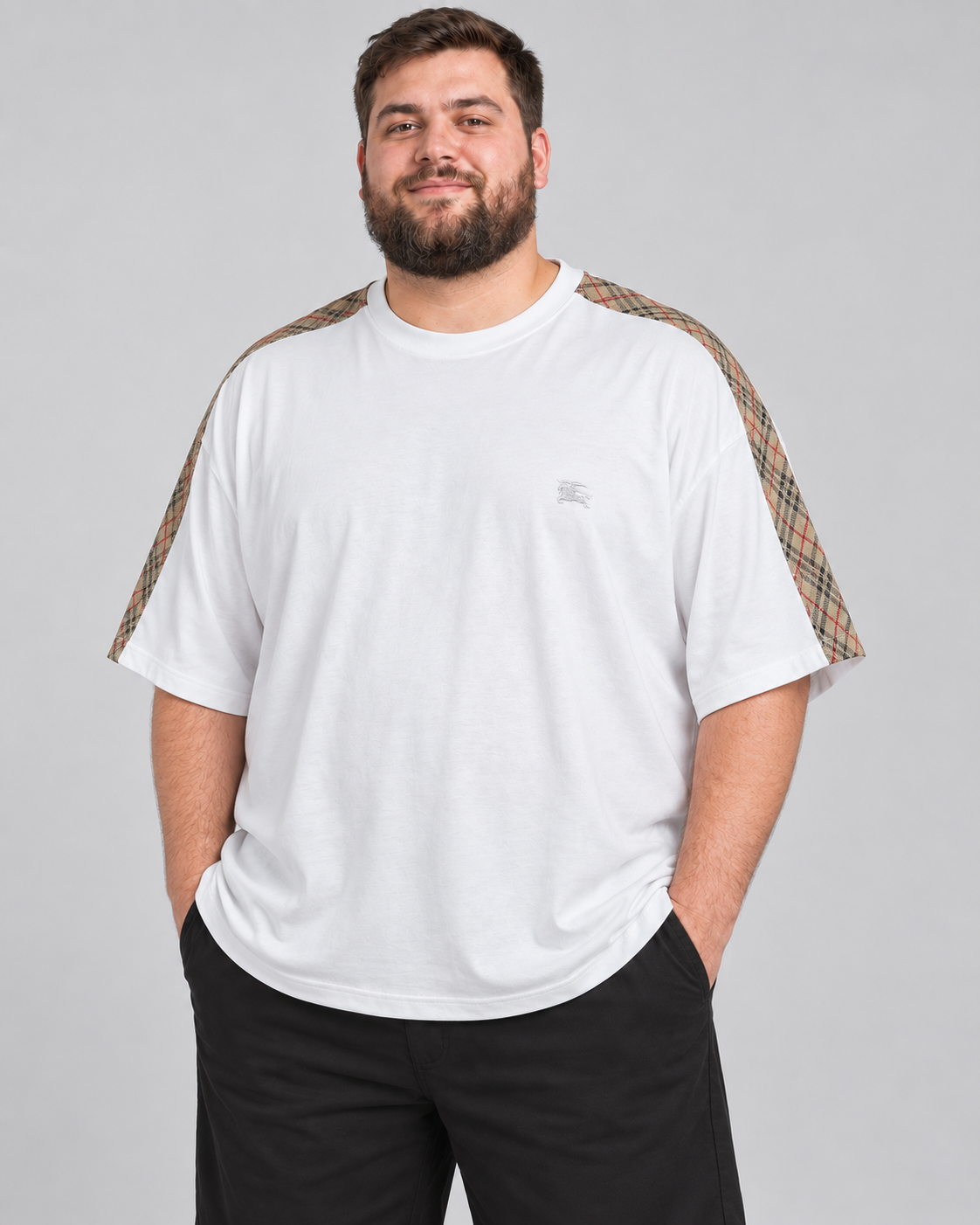 Büyük Beden Berry Erkek T-shirt
