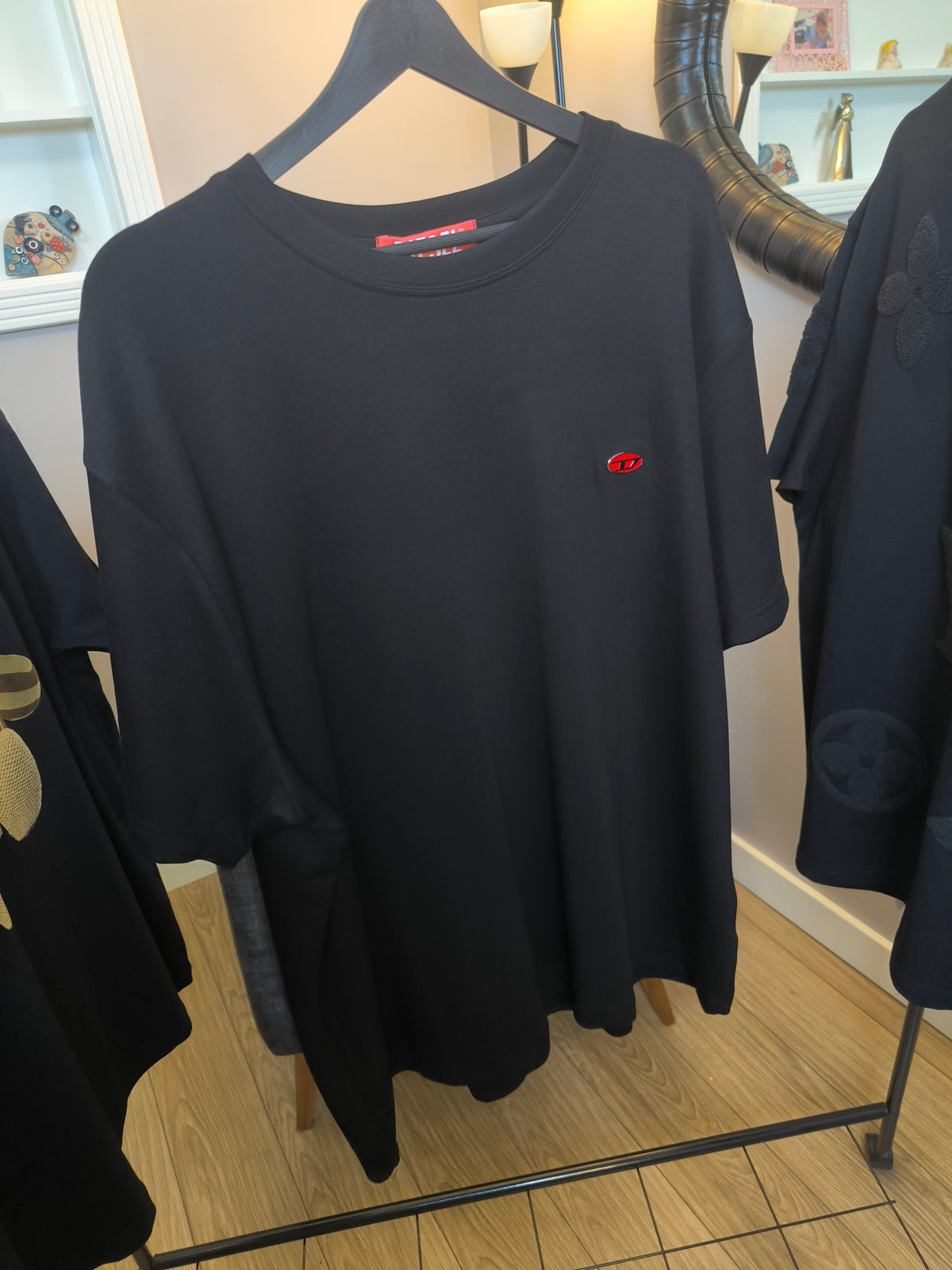 Büyük Beden These Erkek T-shirt Siyah