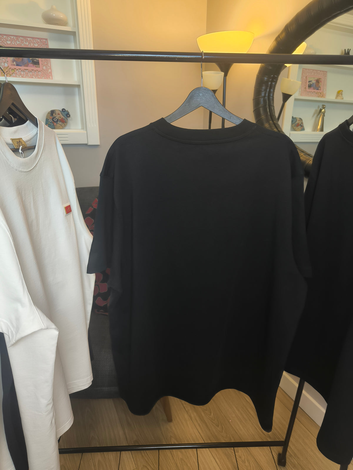 Büyük Beden Erkek Blanc T-shirt