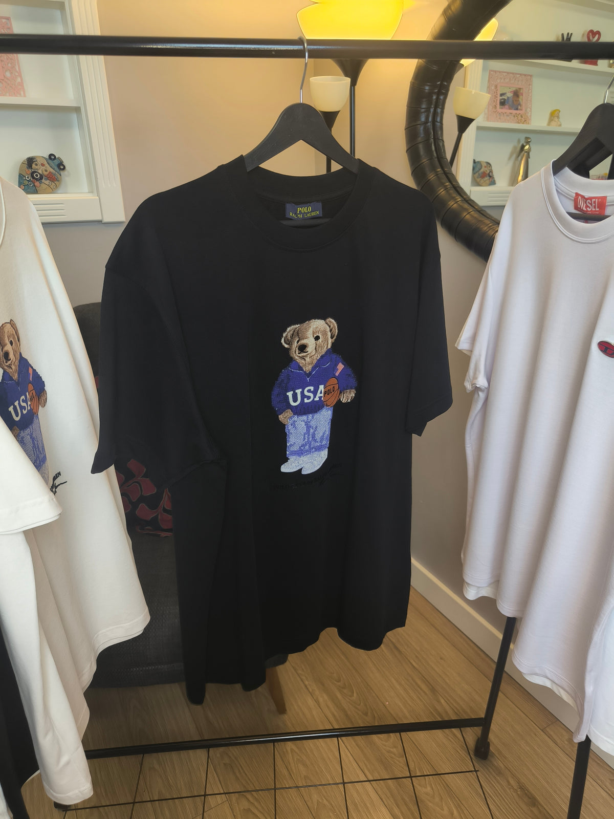 Ted Erkek T-shirt Siyah